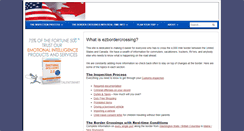 Desktop Screenshot of ezbordercrossing.com